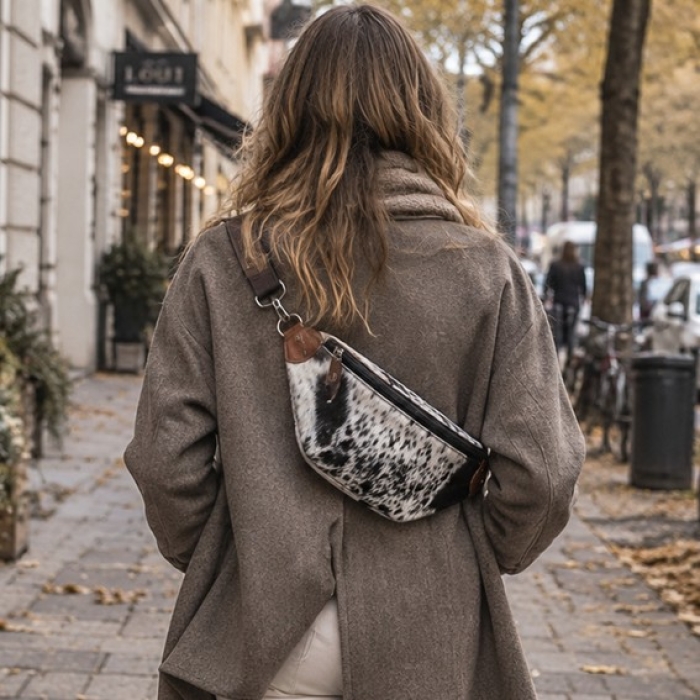HIP BAG SHERPA BROWN